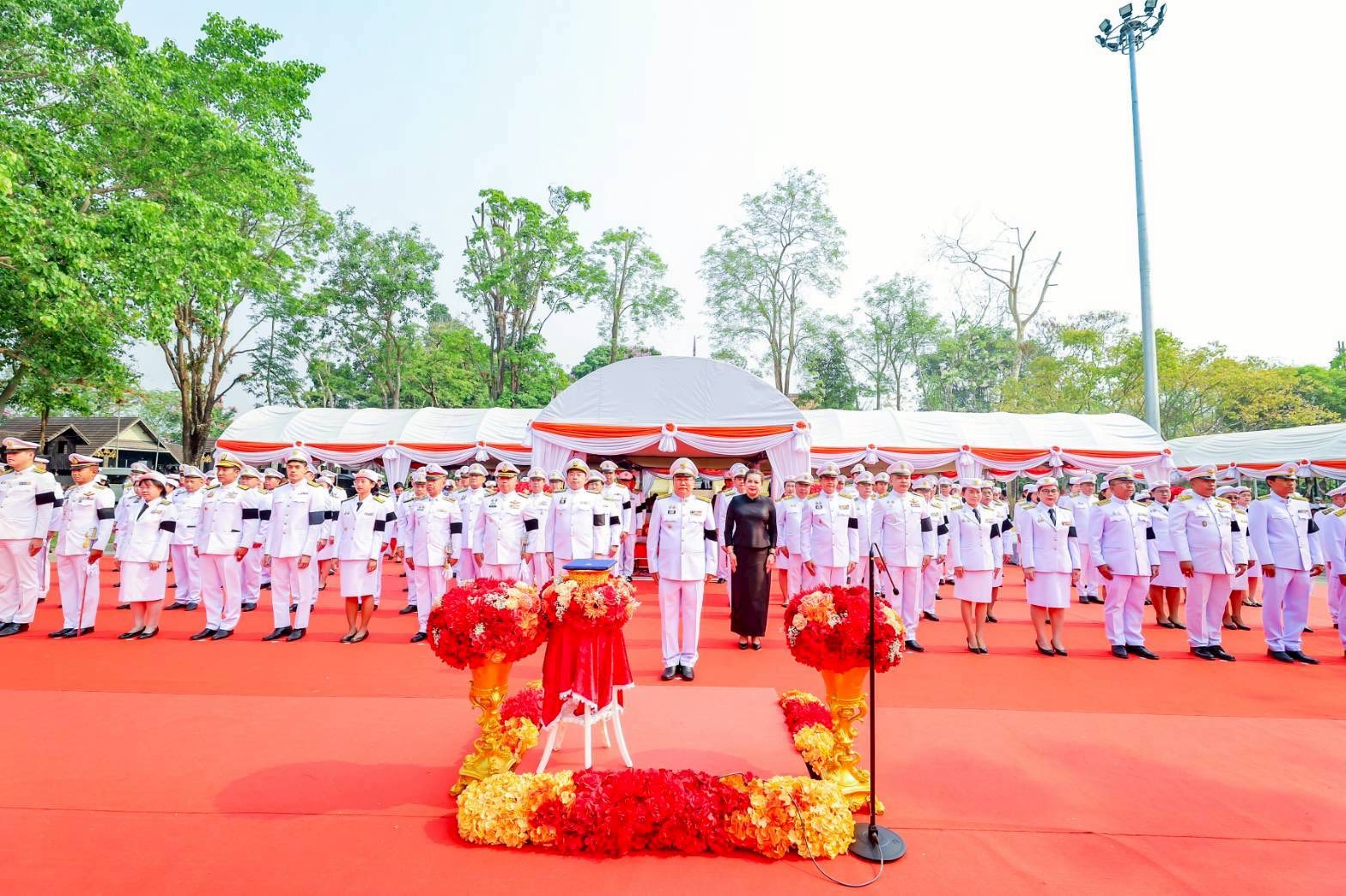 กิจกรรม วางพวงมาลาเนื่องใน วันคล้ายวันสวรรคตสมเด็จพระนเรศวรมหาราช ณ พระสถูปเจดีย์สมเด็จพระนเรศวรมหาราชานุสรณ์  ตำบลเมืองงาย